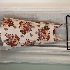 Flowy flowered dress